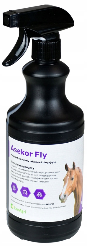 ASEKOR FLY Preparat na owady 750 ml Konie