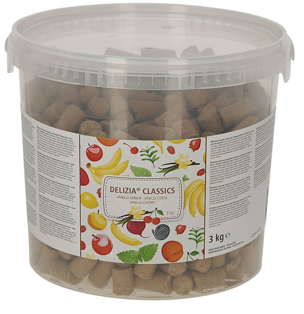 Cukierki dla konia Kerbl delizia vanilia/czereśnia 3 kg - obrazek 4