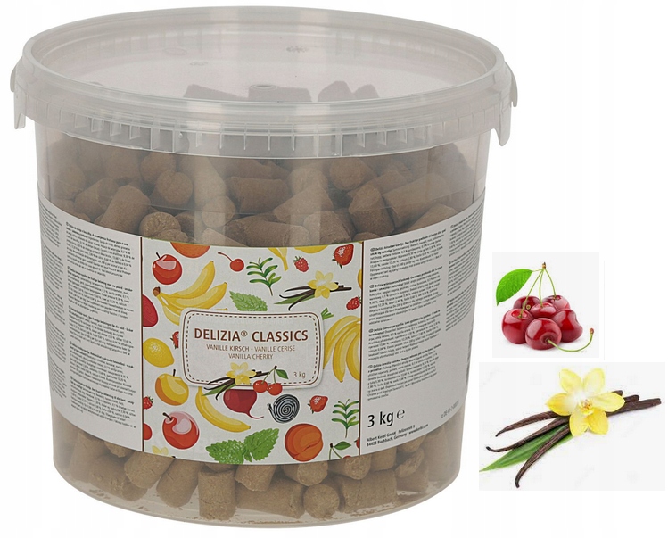 Cukierki dla konia Kerbl delizia vanilia/czereśnia 3 kg