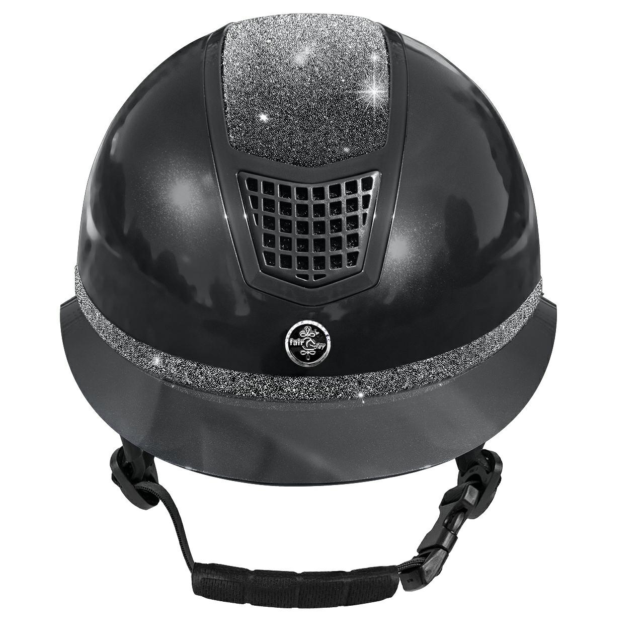 FAIR PLAY Kask QUANTINUM Eclipse Shiny W-V Czarny 53-55 cm - obrazek 4