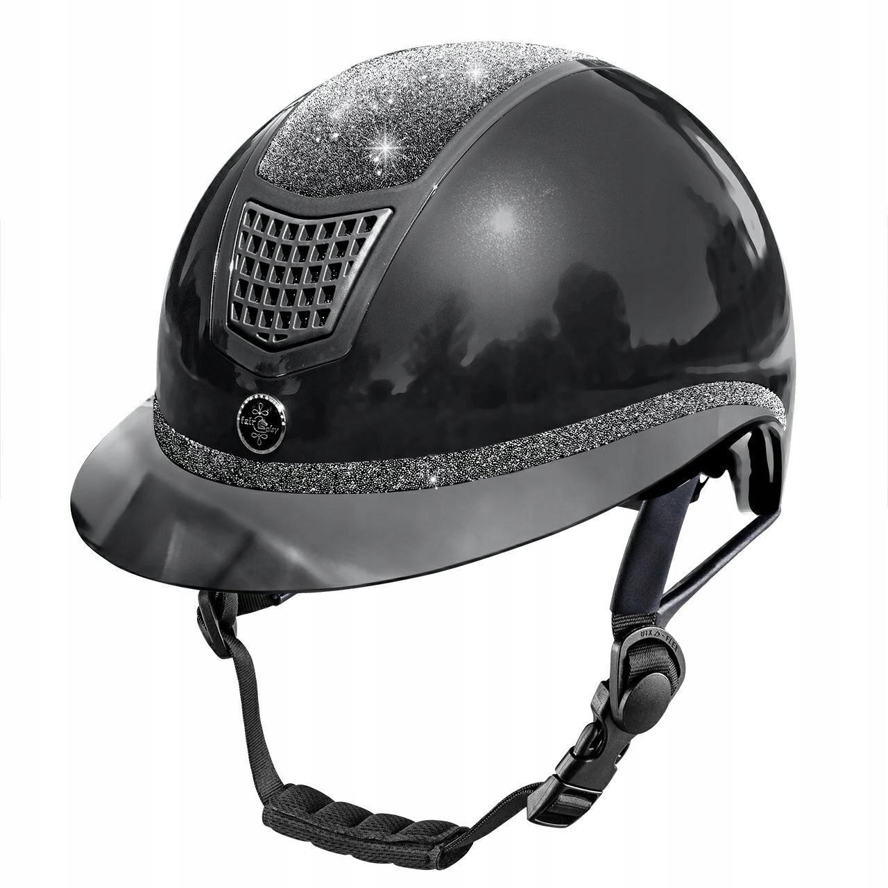 FAIR PLAY Kask QUANTINUM Eclipse Shiny W-V Czarny 53-55 cm