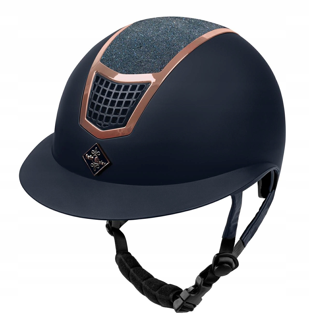 Kask Fair play QUANTINUM ECLIPSE ROSEGOLD W-V Granatowy - obrazek 2