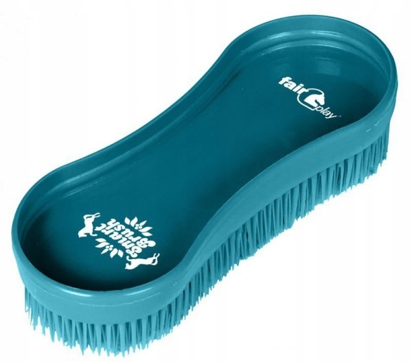 Szczotka FP Smart Brush zieleń morska dla konia - obrazek 2